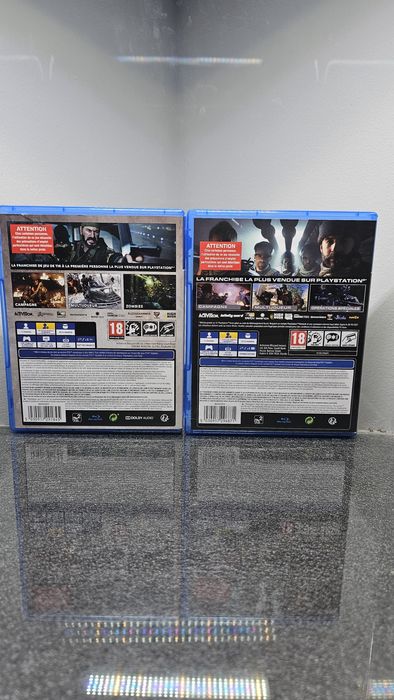 Pack 2X Call of Duty Modern Warfare II Black Ops Cold War PS4