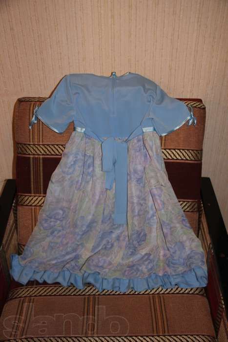 Нарядное платье на девочку 6-8 лет,прокат