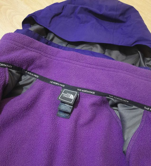 The north face женская куртка 2 в 1