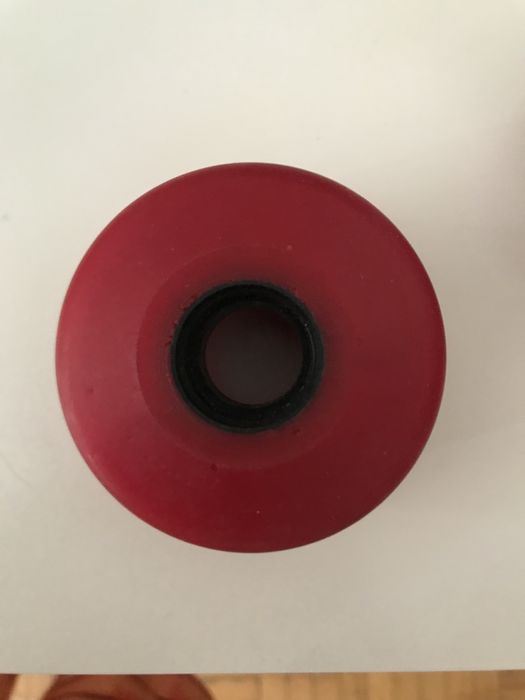 Deskorolka kółka czerwone