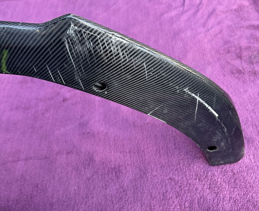 Dokładka/spliter zderzaka przód Audi A3 8V sedan przedlift bez s-line