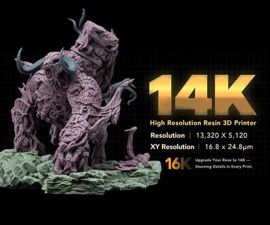 Phrozen Sonic Mighty Revo 10.1" 14K LCD 3D Printer - 3Д Принтер Фрозен