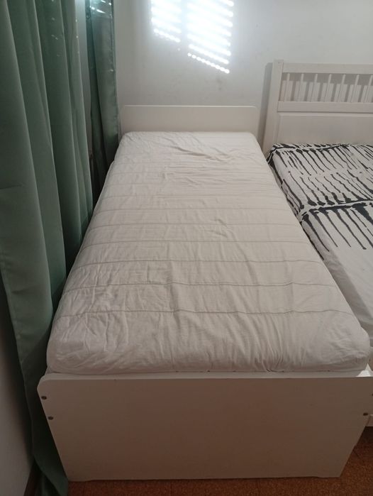 Cama solteiro com colchão