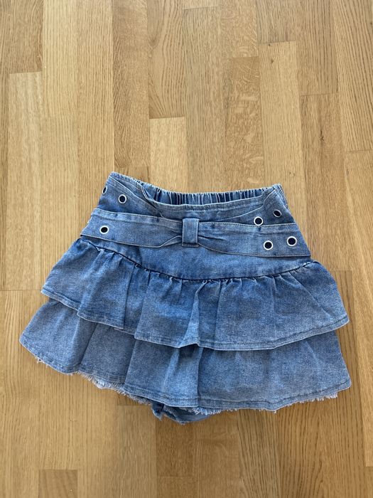 Юбка джинсовая y2k coquete kawaii opium base viperr casual lolita