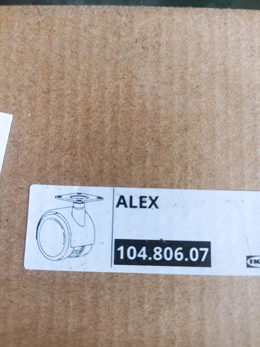 Kółka meblowe Alex IKEA