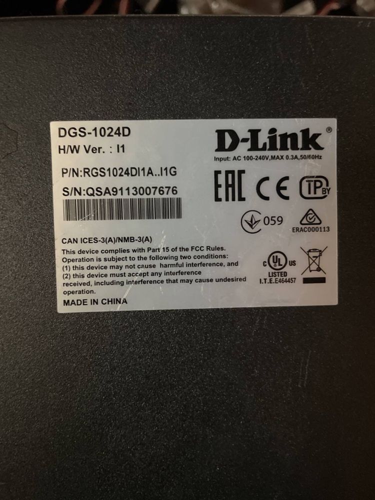 D link DGS 1024D Коммутатор с 24 портами 10/100/1000Base-T