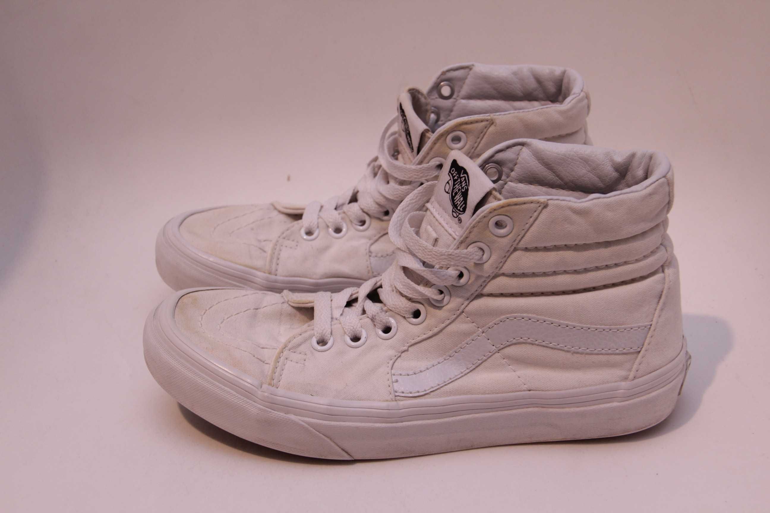 Vans sk8 hi 23.5 37-38 кеды из хлопка
