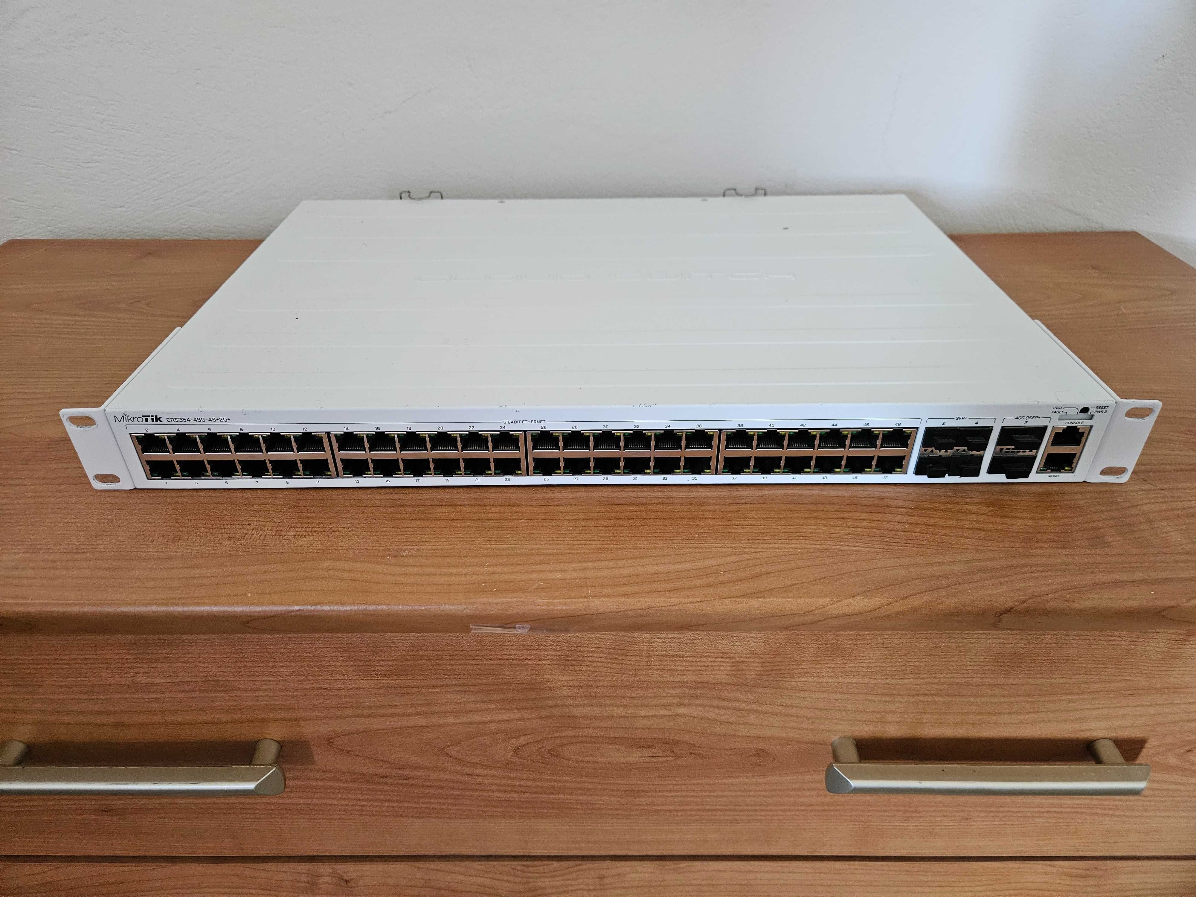 Mikro Tik CRS354-48G-4S+2Q+RM