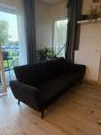 Sofa rozkładana czarna VIMMERBY