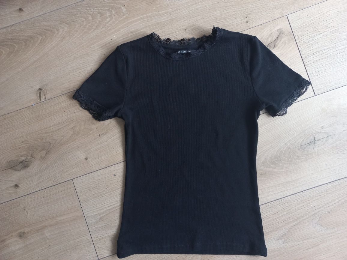 Czarna koszulka XS