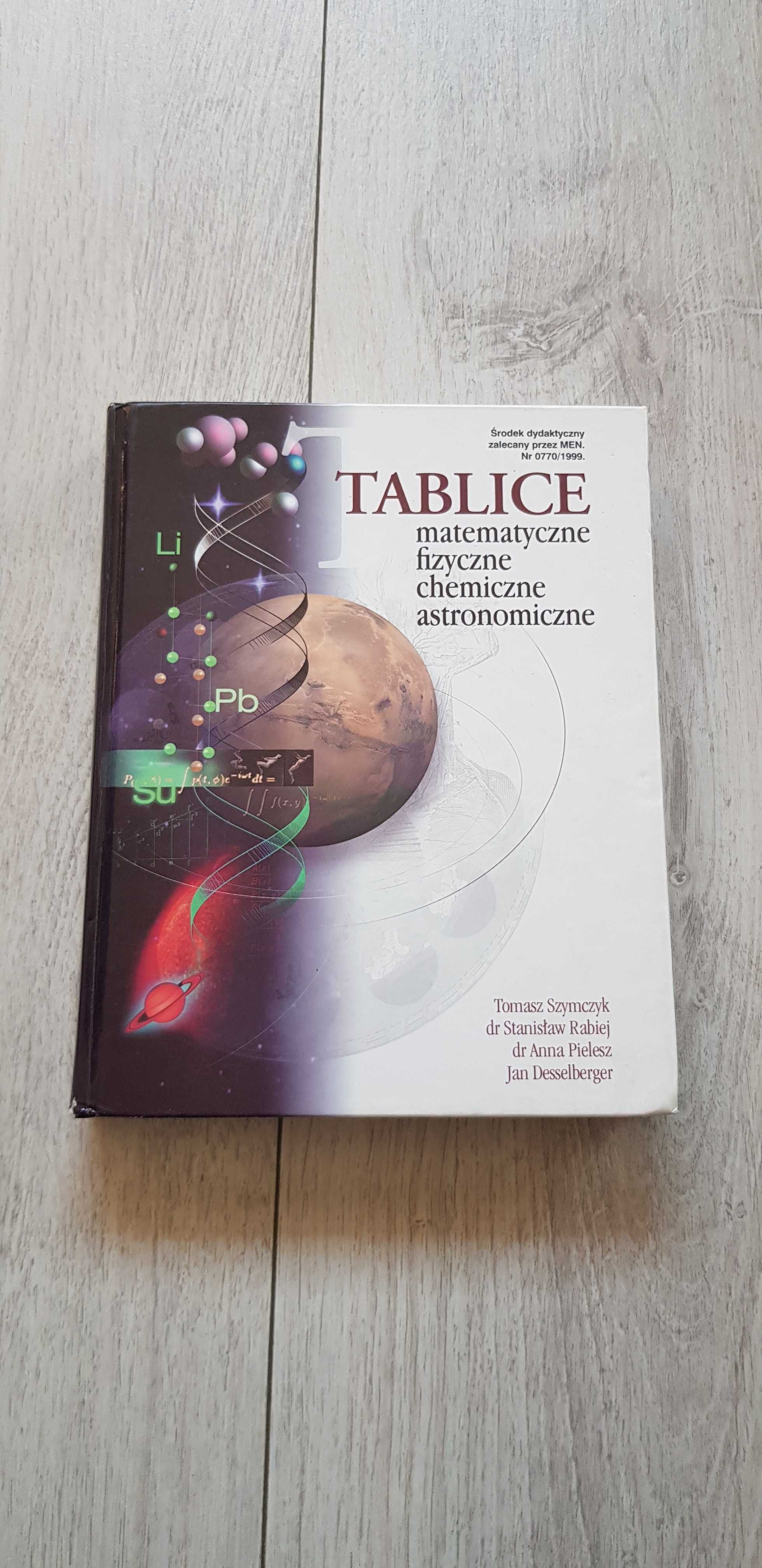 Tablice matematyczne fizyczne chemiczne astronomiczne