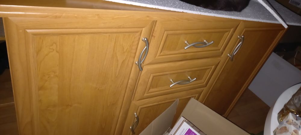 Meble Zestaw mebli szafa komoda barek