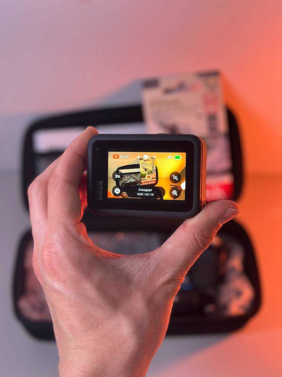 Чудовий набір GoPro 9 - екшн камера з двома екранчиками