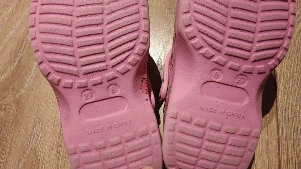 Kroksy, klapki r. 27