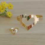 Conjunto de pulseira e anel