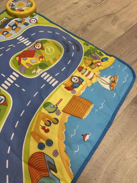 Електронний килимок Chicco "Місто" (Electronic City Playmat). Стан пре