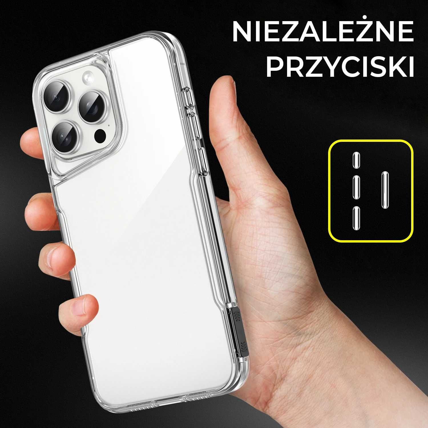Etui LIQ CLEAR do iPhone 15 Plus