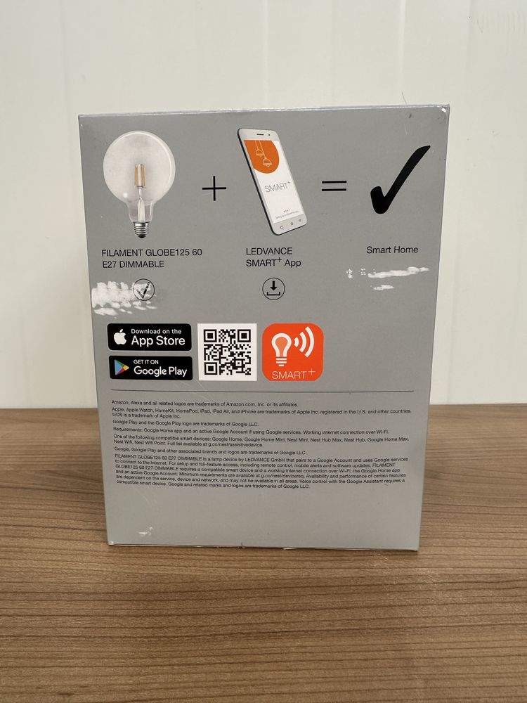 Inteligentna żarówka Ledvance ściemnialna E27 806lm 6W/60W Smart Wifi