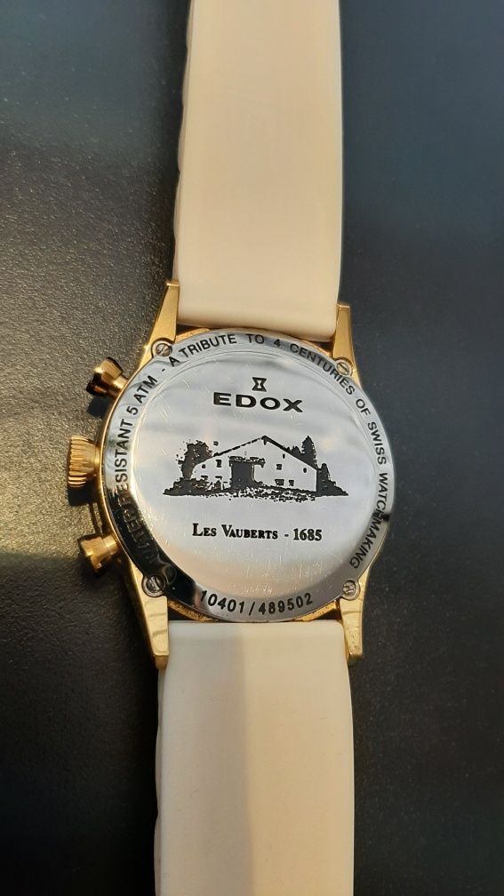 Жіночий Edox Les Vauberts Chronolady