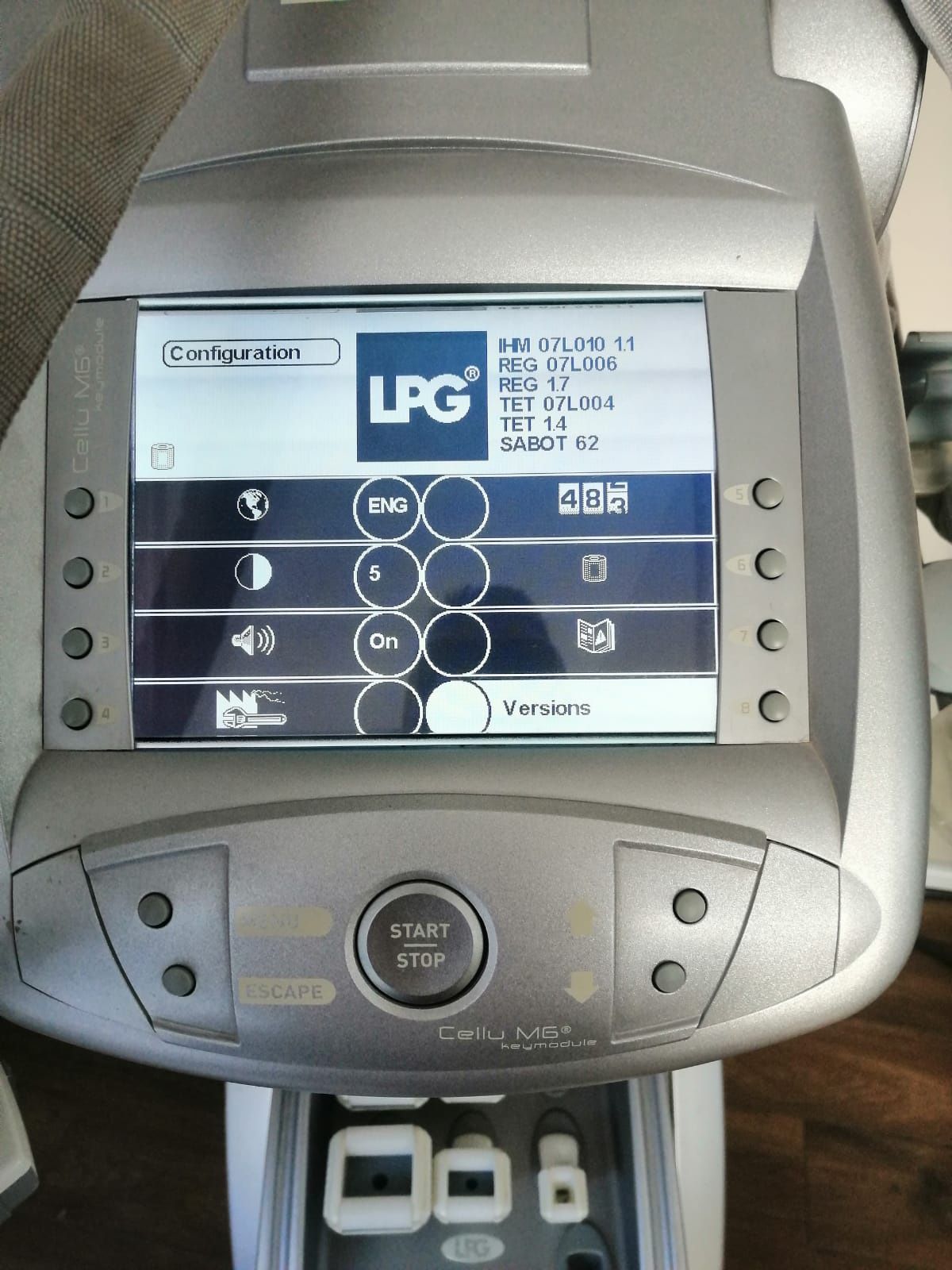 Cellu M6 Keymodule 2 endermologia LPG