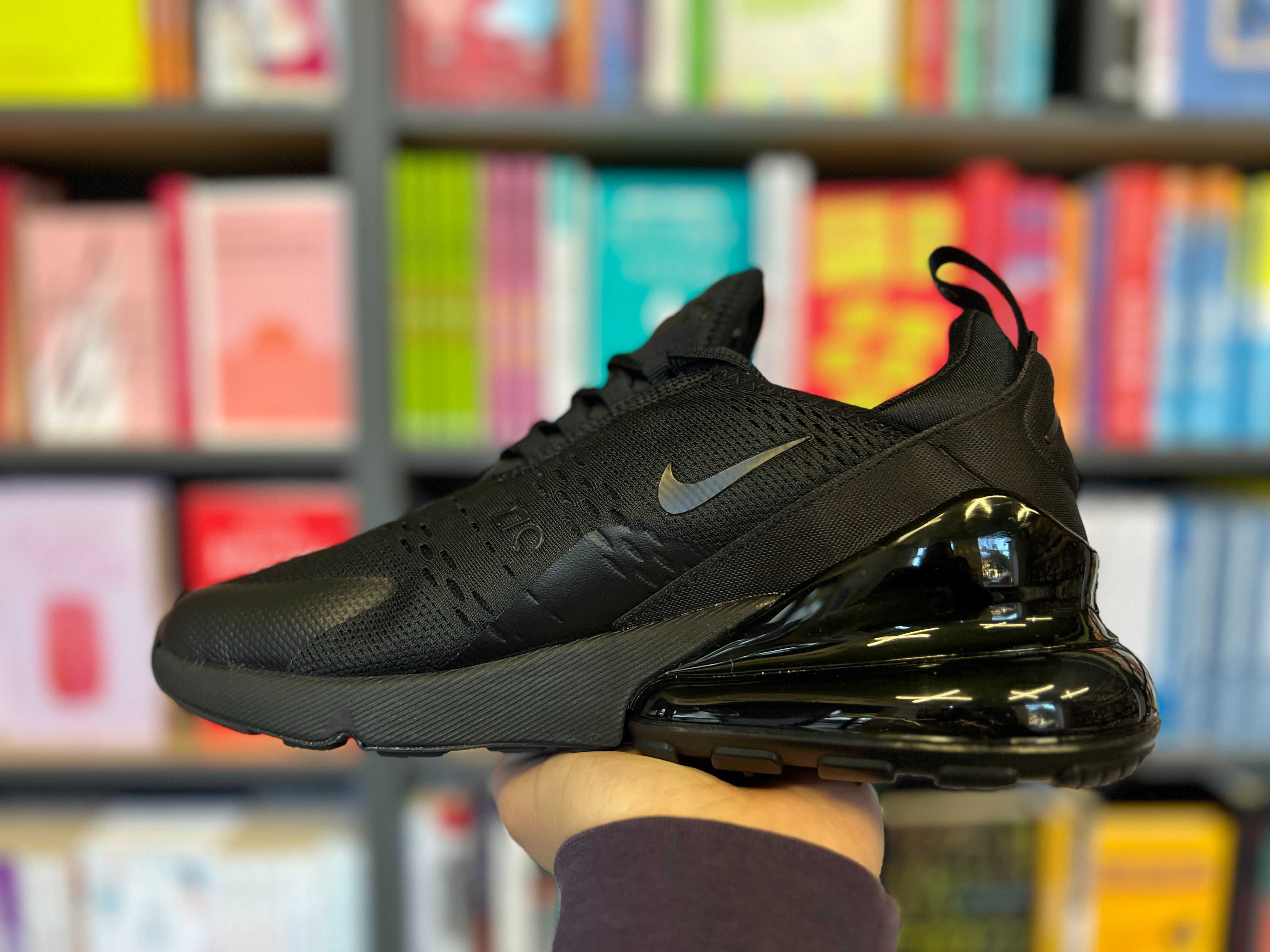 Кросівки Nike Air Max 270 Найк Еір Аір Макс чорні AH8050-005