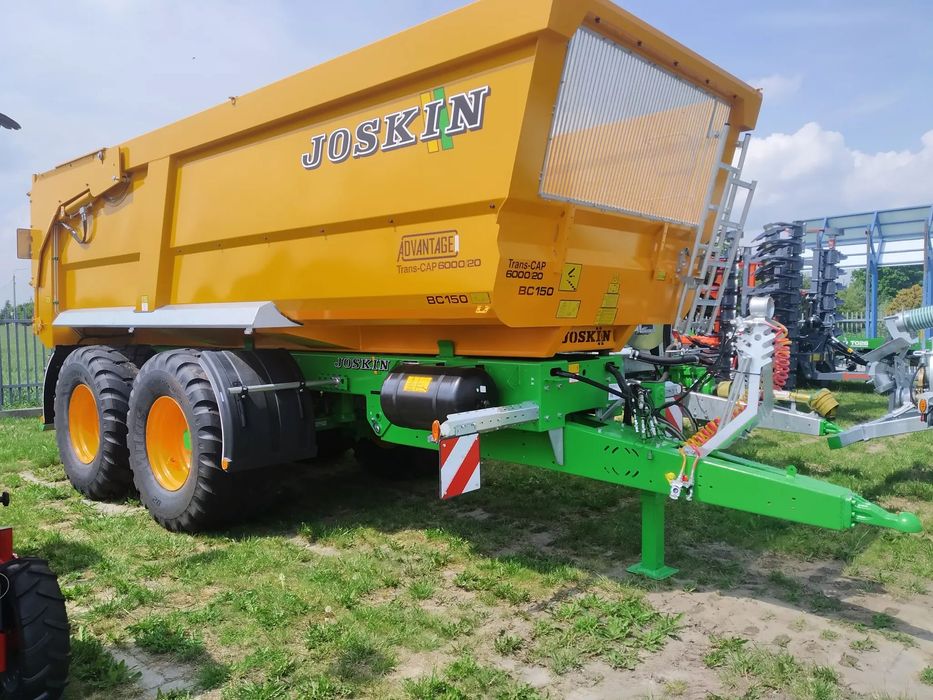 Joskin TRANS-CAP 6000/20 BC 150  Przyczepa rolnicza skorupowa JOSKIN TRANS-CAP 16 ton, fabrycznie nowa
