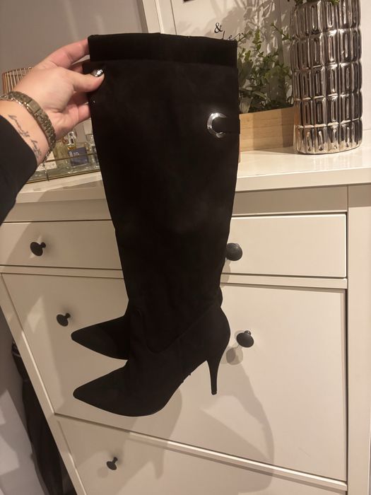 Kozaki nowe na szpilce