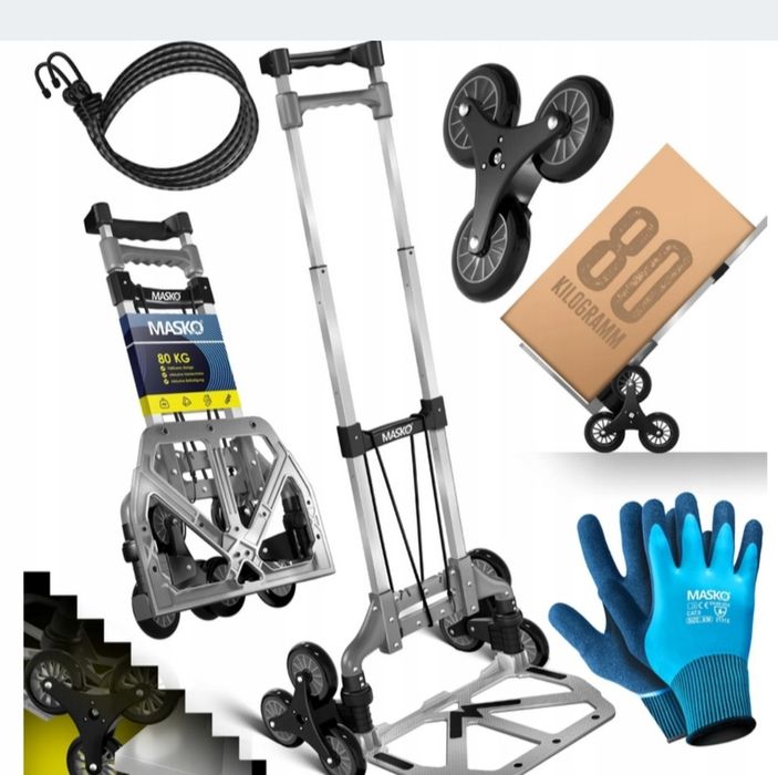 Wózek transportowy na schody 80KG