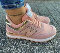 New Balance 574 damskie różowe nowe buty NB