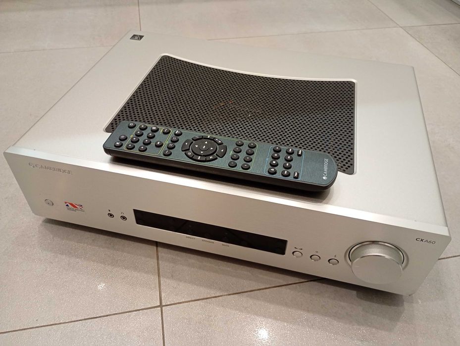 Zadbany wzmacniacz Cambridge cxa60 + pilot i DAC