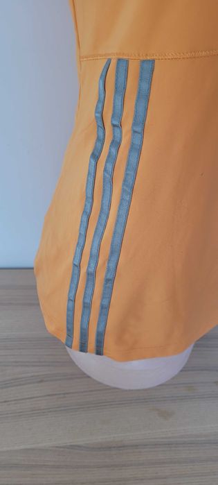 Pomarańczowa damska koszulka sportowa Adidas, rozM