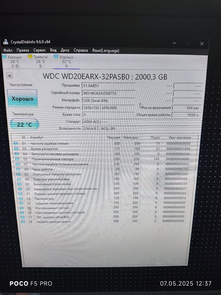 Жорсткий диск Western Digital Elements Desktop 2TB 3.5 USB 2.0 Externa
