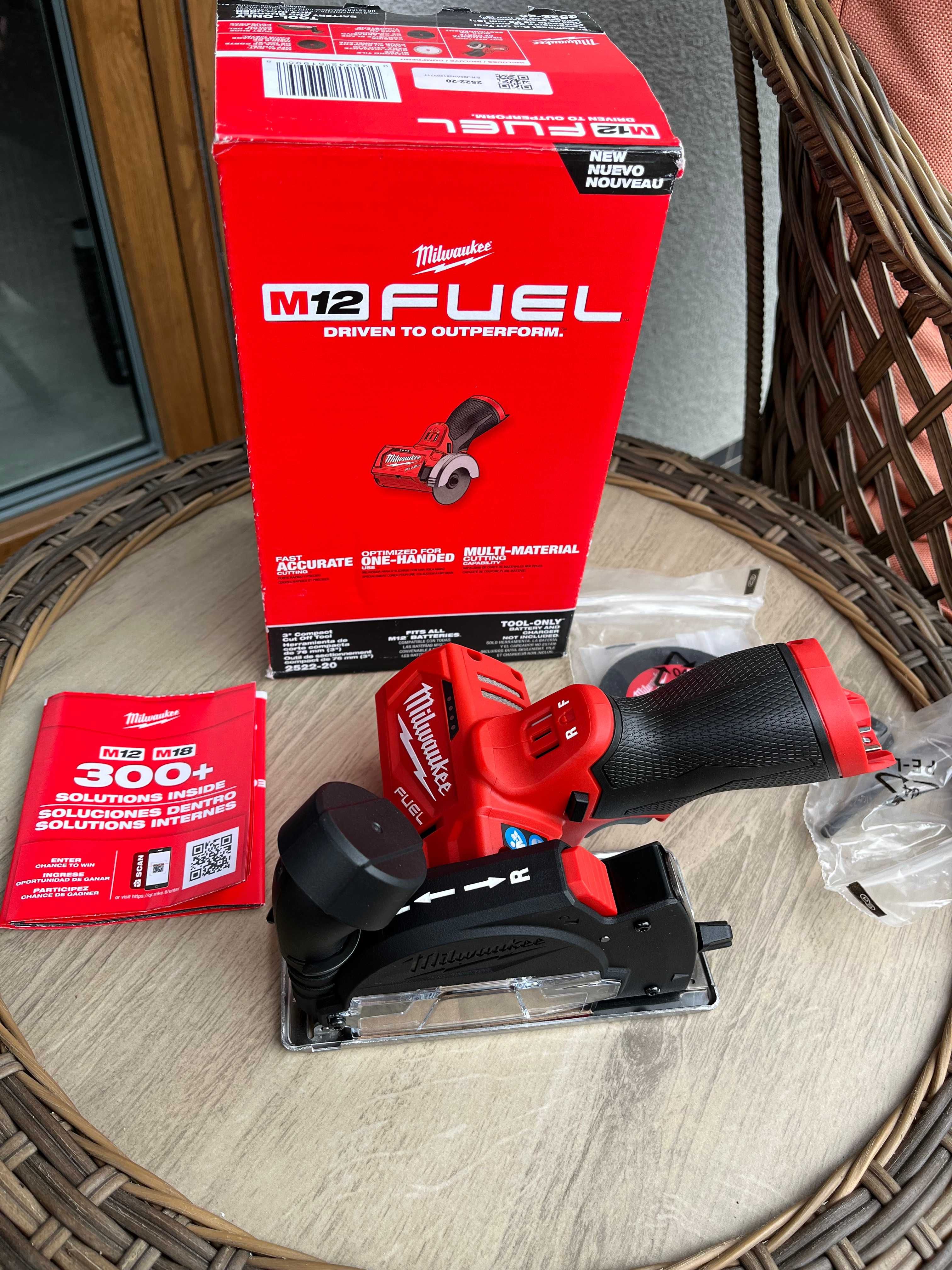 milwaukee m12 szlifierka FCOT nowa