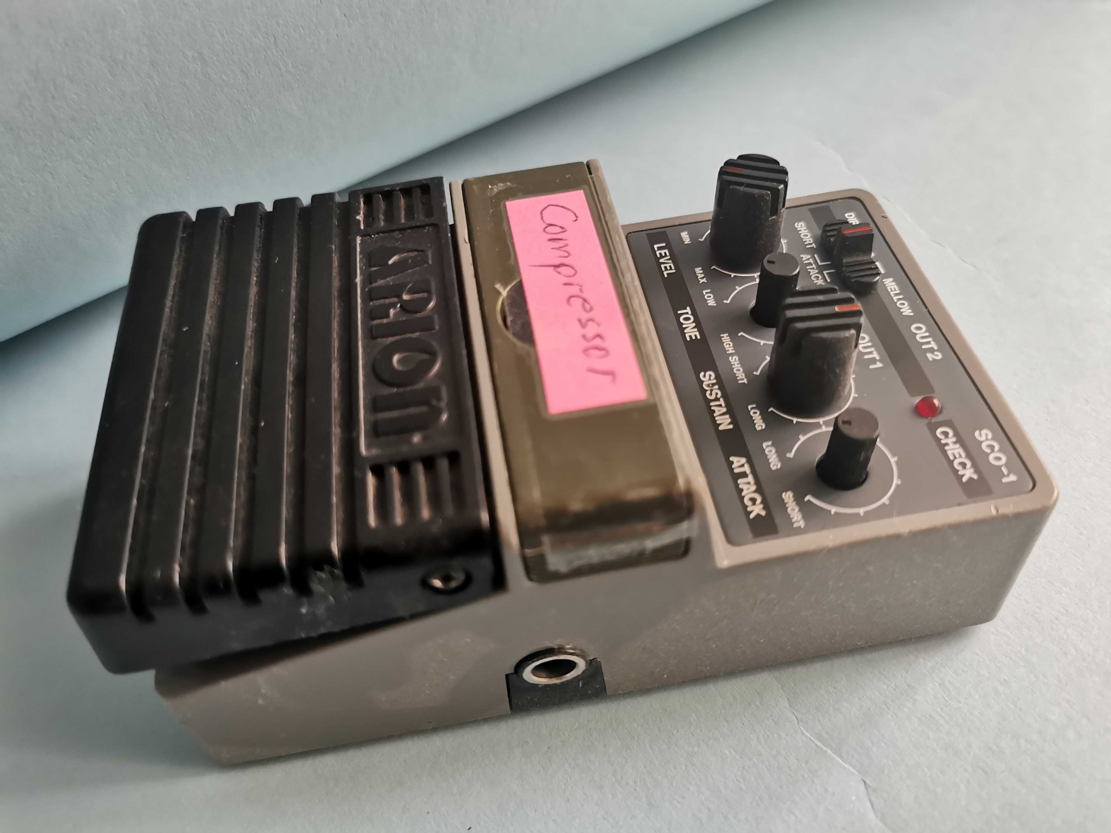 Arion SCO-1 Compressor Sustainer Stereo Vintage Guitar Effect-Japonia