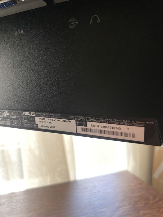 Monitor Asus Vg245H