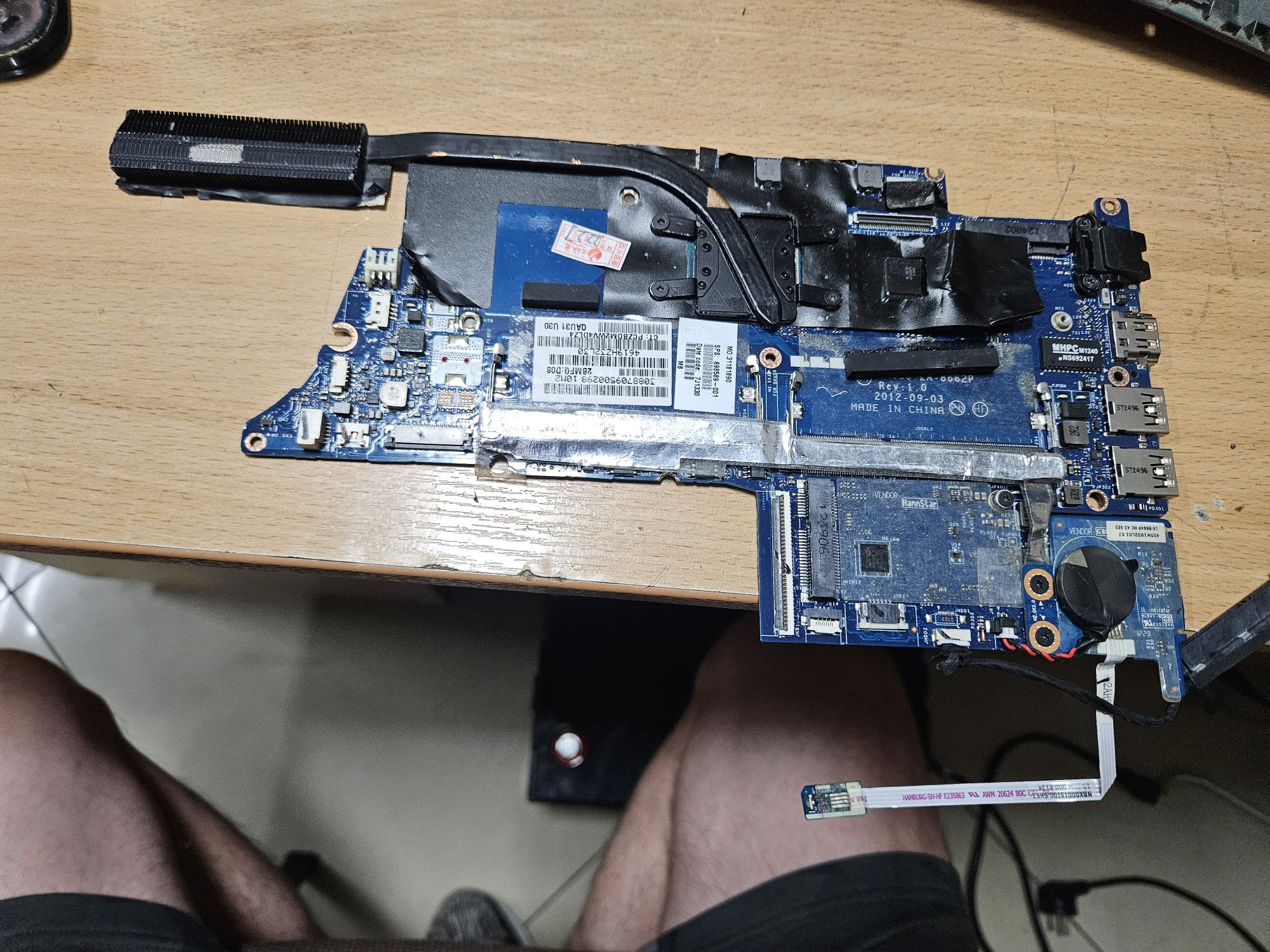 Ноутбук ENVY 14-1117nr розборка