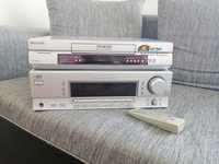 Magnetowid Panasonic stereo i amplituner jvc