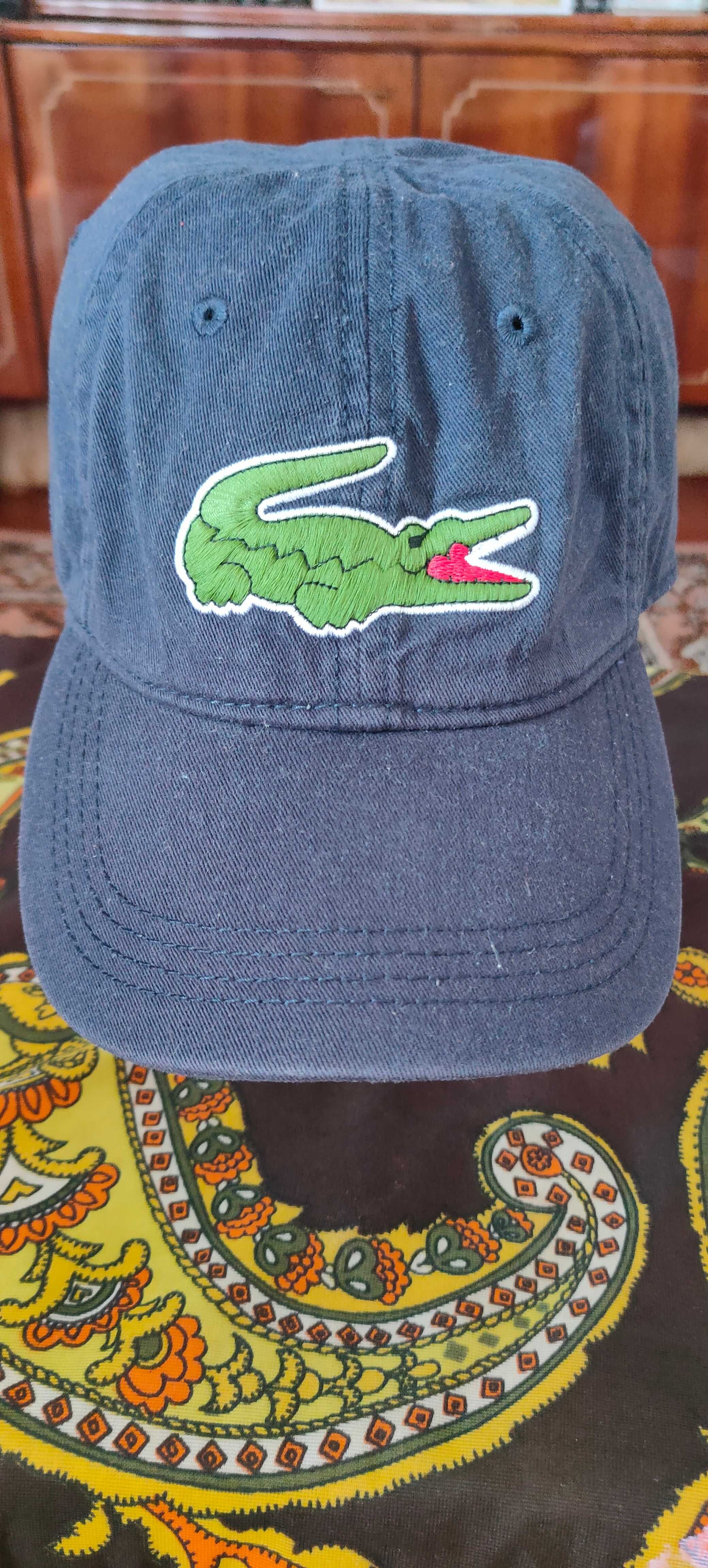 кепка Lacoste Big Logo Cotton cap