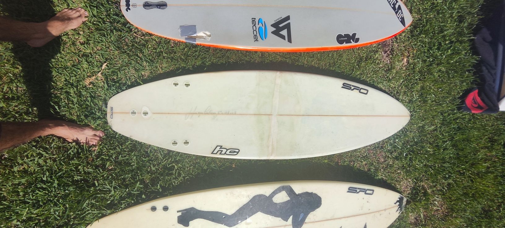 Vendo 3 pranchas surf