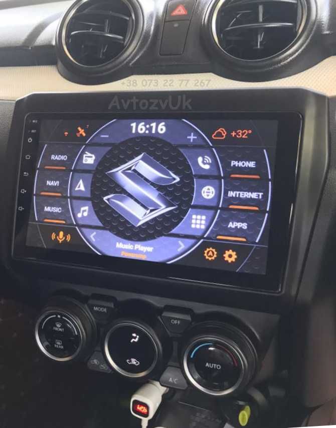 Магнитола SWIFT Suzuki LIANA Свифт Лиана GPS 2 дин CarPlay Android 13