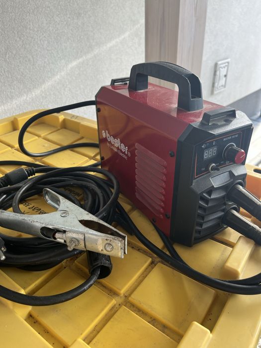 Spawarka inwertorowa Bester 155-ND MMA/TIG Kask + rekawice