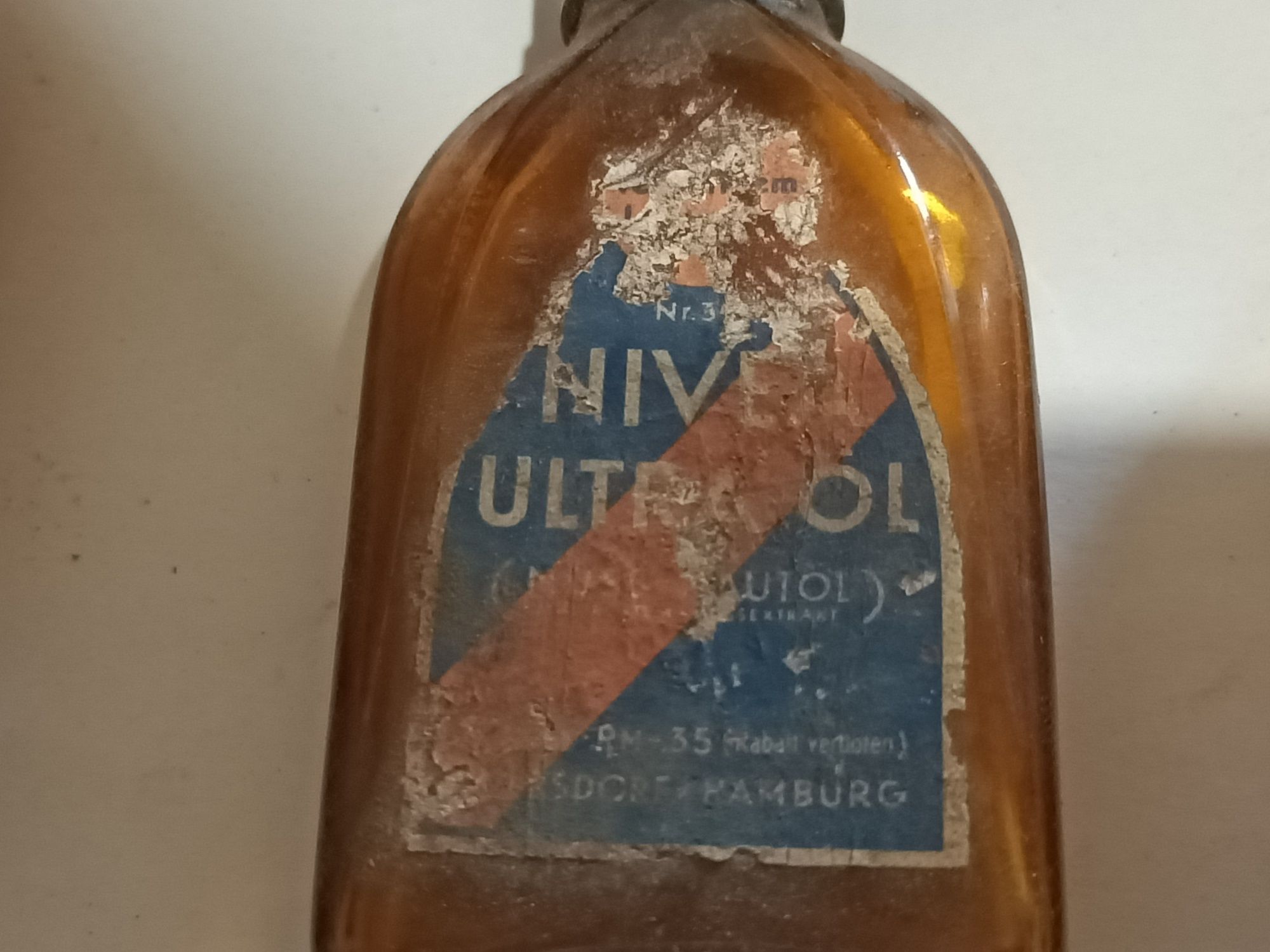 Zestaw butelek Nivea przedwojenne II Ws