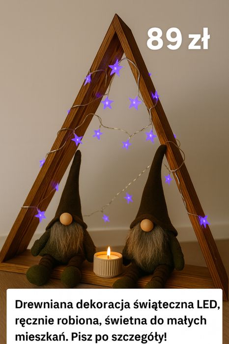 Dekoracje świąteczne "Chata Krasnali"