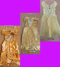 Плаття костюм принцеса Белль (Красавица и чудовище)на 3-4 та 7-8 лет