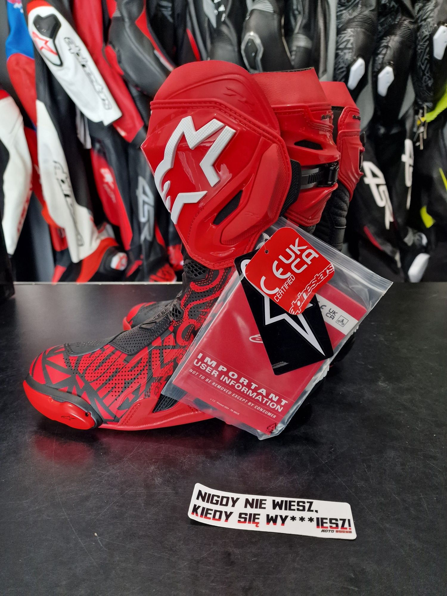 Buty motocyklowe ALPINESTARS SUPERTECH R VENTED LE Pecco Bagnaia