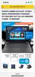 Gaming HP Victus R5 RTX 3050, 16GB 512GB. Troca/retoma. Caixa completa