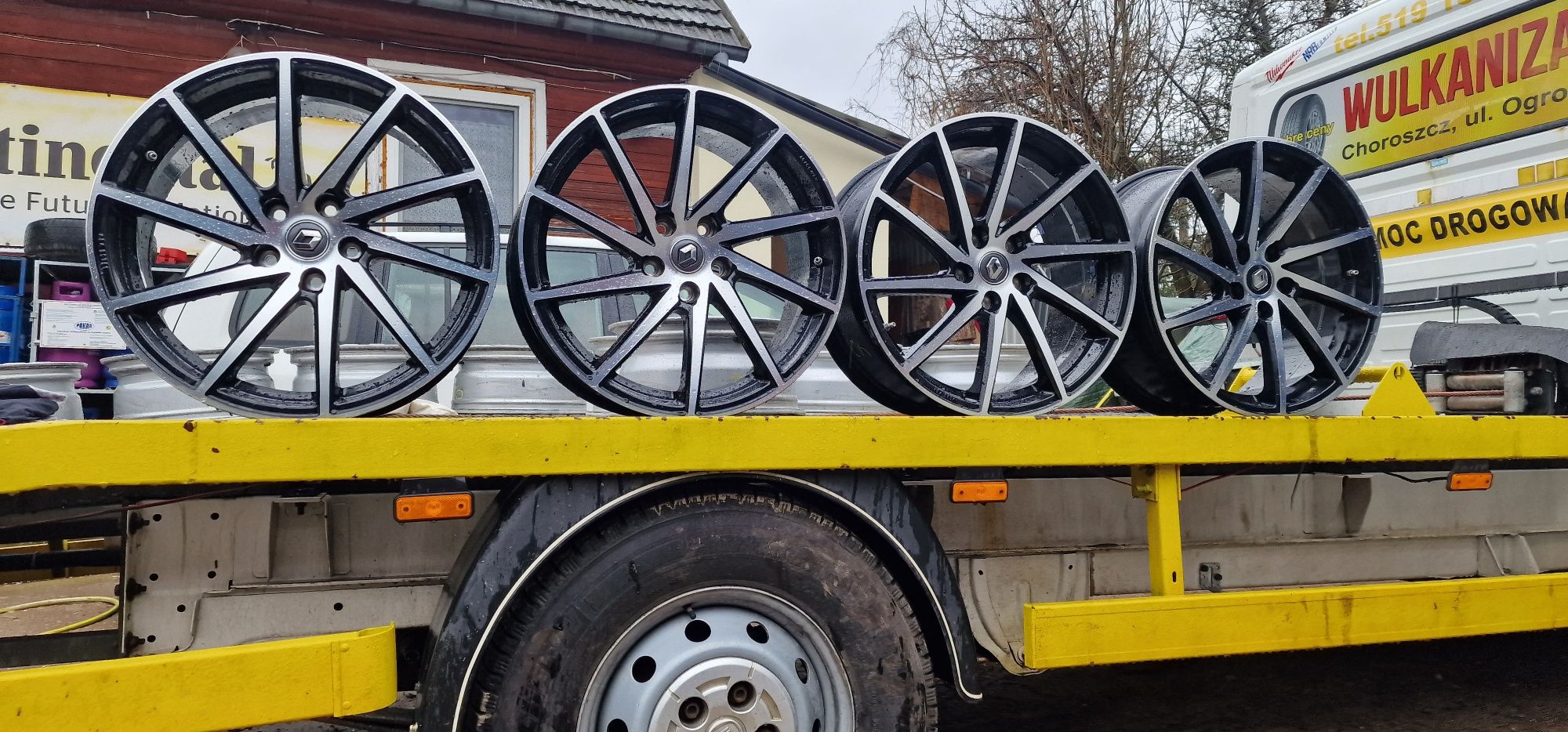 Felgi Aluminiowe Renault Megane R19 5x114.3 ET54-8.5J+czujniki TMS