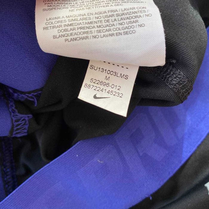 Чорно-сині капрі лосини Черно-синие капри лосины Nike Pro Найк