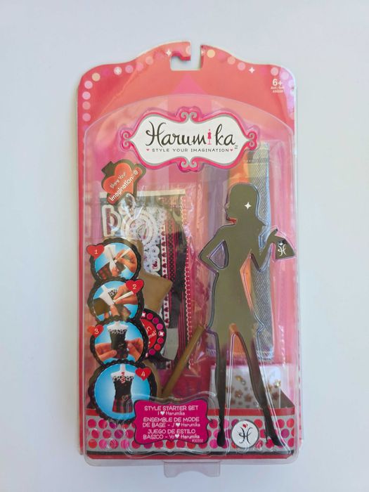 Набор для рукоделия девочке Дизайнер моды манекен ткань