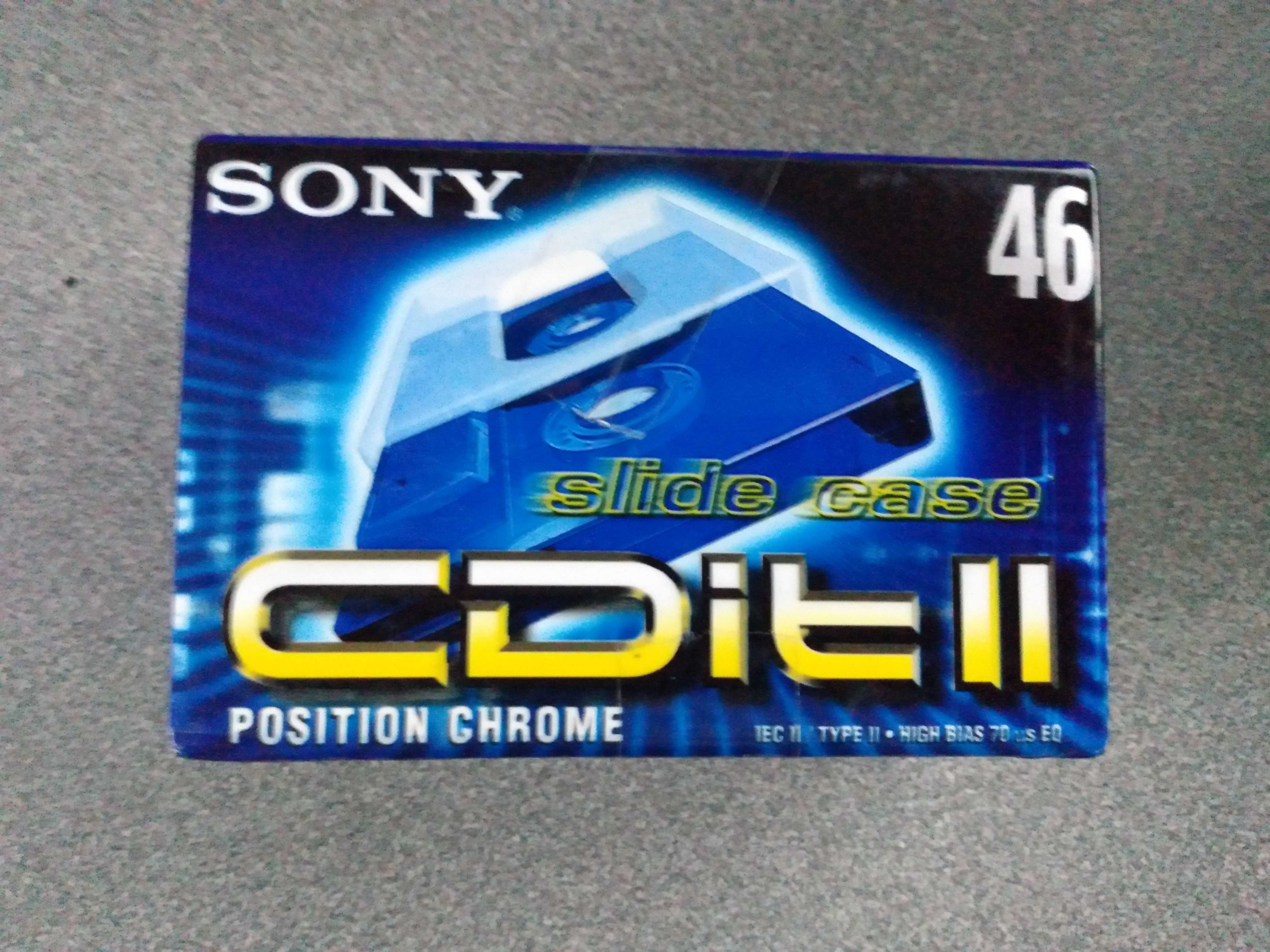 Magnetofonowe kasety Sony Super CD it II  (trójpak)